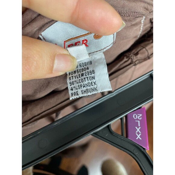 Y2K Cottagecore Boho Bubble Hem Maxi Skirt Brown Ruched Prairie Peasant XL - Picture 5 of 6